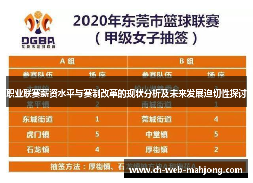 职业联赛薪资水平与赛制改革的现状分析及未来发展迫切性探讨 职业联赛薪资水平与赛制改革的现状分析及未来发展迫切性探讨